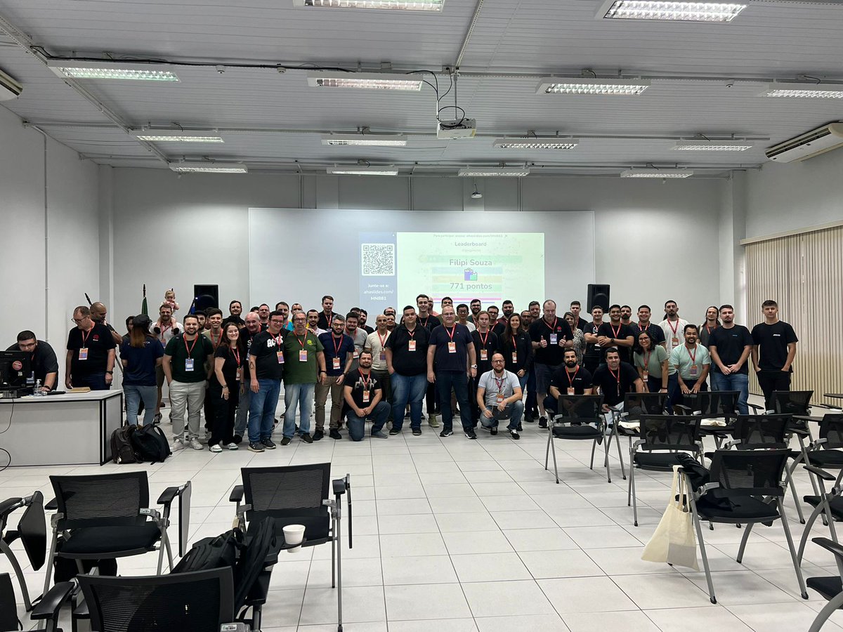 BlusolSL's tweet photo. Foto oficial! Obrigado a todos os participantes, palestrantes, patrocinadores e apoiadores!

Em 2024 tem de novo! https://t.co/Xb6vdWAm0B
