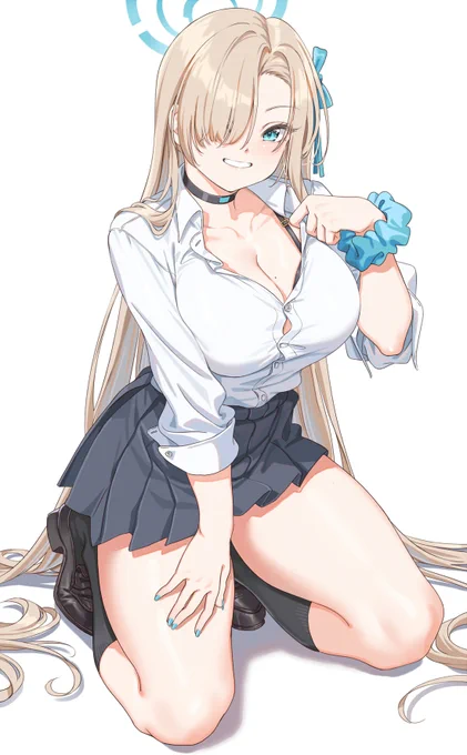 一之瀬アスナ 制服  #ブルアカ #Blue_Archive