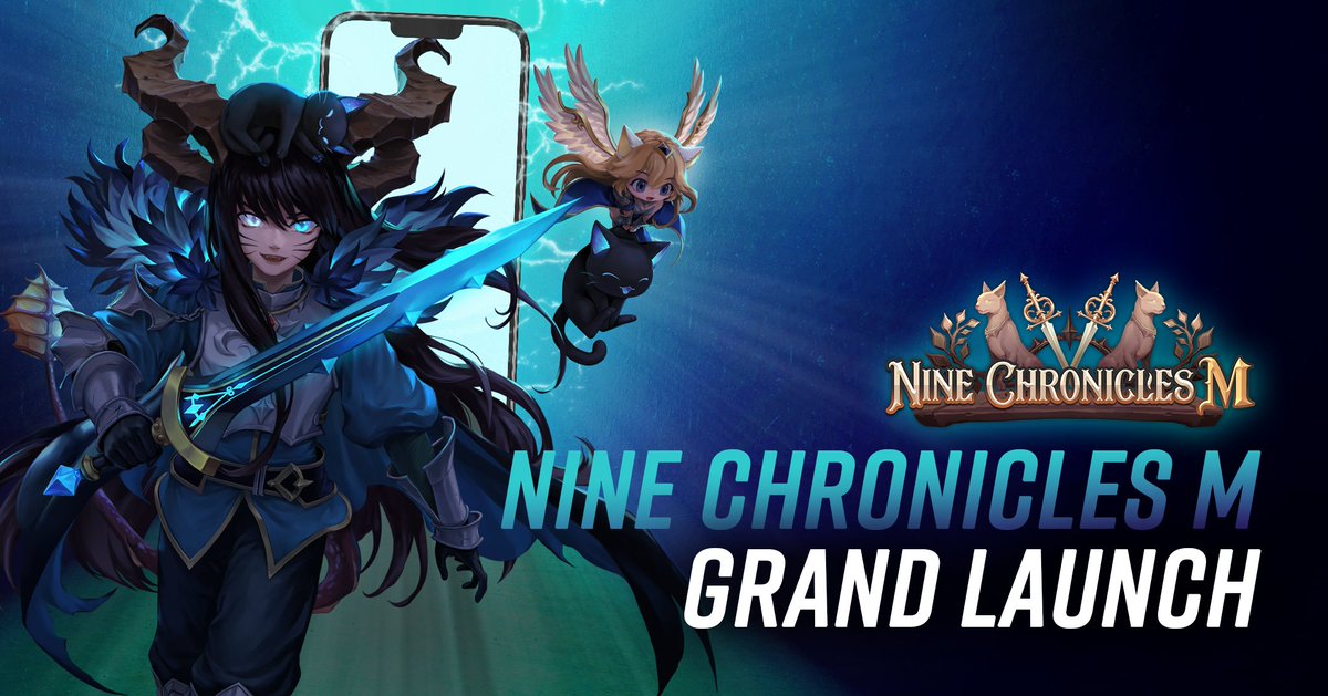 🗓 Mark your calendars! Countdown for #NineChroniclesM has begun! 𝗡𝗢𝗩 𝟮𝟮 - get ready for it📱 Don't miss out and make sure to pre-register 💪 preregister.nine-chronicles.com