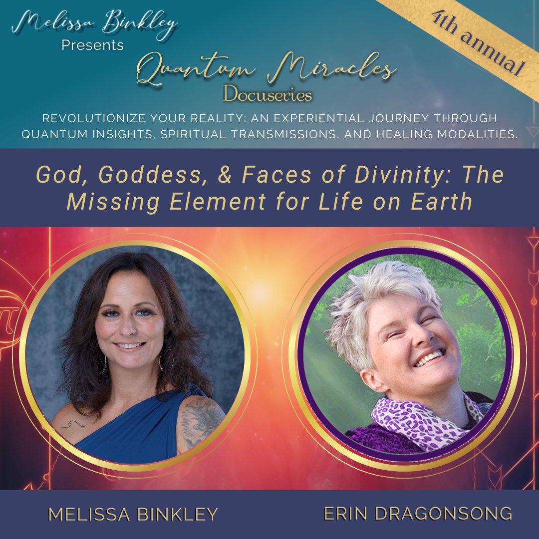 WiccaSpirit's tweet photo. 💫 Excited to announce that I'll be a speaker at Quantum Miracles Docuseries! This isn't your usual summit; it's a transformative journey offering hands-on experiences. Don't miss it, Nov 11-18.
Secure your spot now!
https://t.co/G3p0MUQm9i
#QuantumMiracles #NotJustASummit https://t.co/LI6vTZOb6d