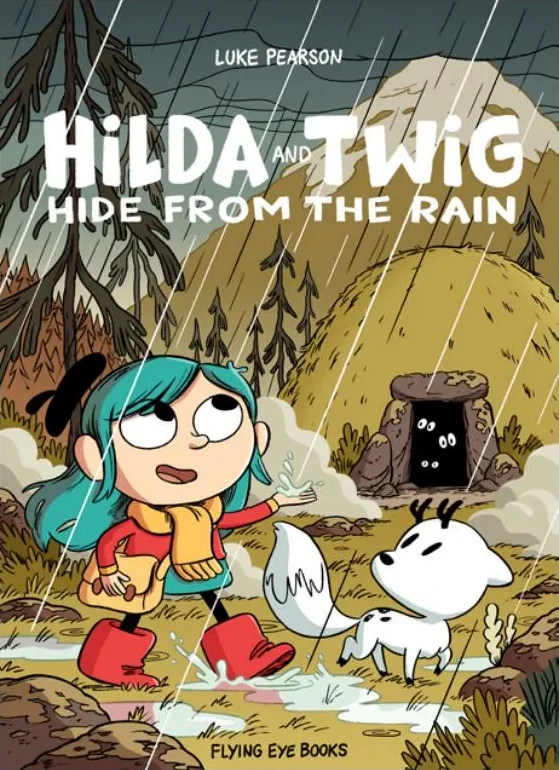 stripland_BENL's tweet photo. Nieuws over Hilda van #LukePearson. De hoofdreeks werd met deel 6 afgesloten, maar dat is niet het einde van de strip-avonturen. #Hilda and #Twig wordt een spin-off die zich op een ietwat jonger publiek zou richten. Dit is de (voorlopige?) cover met nieuwe tekenstijl. #Netflix https://t.co/M74dpWbsBp