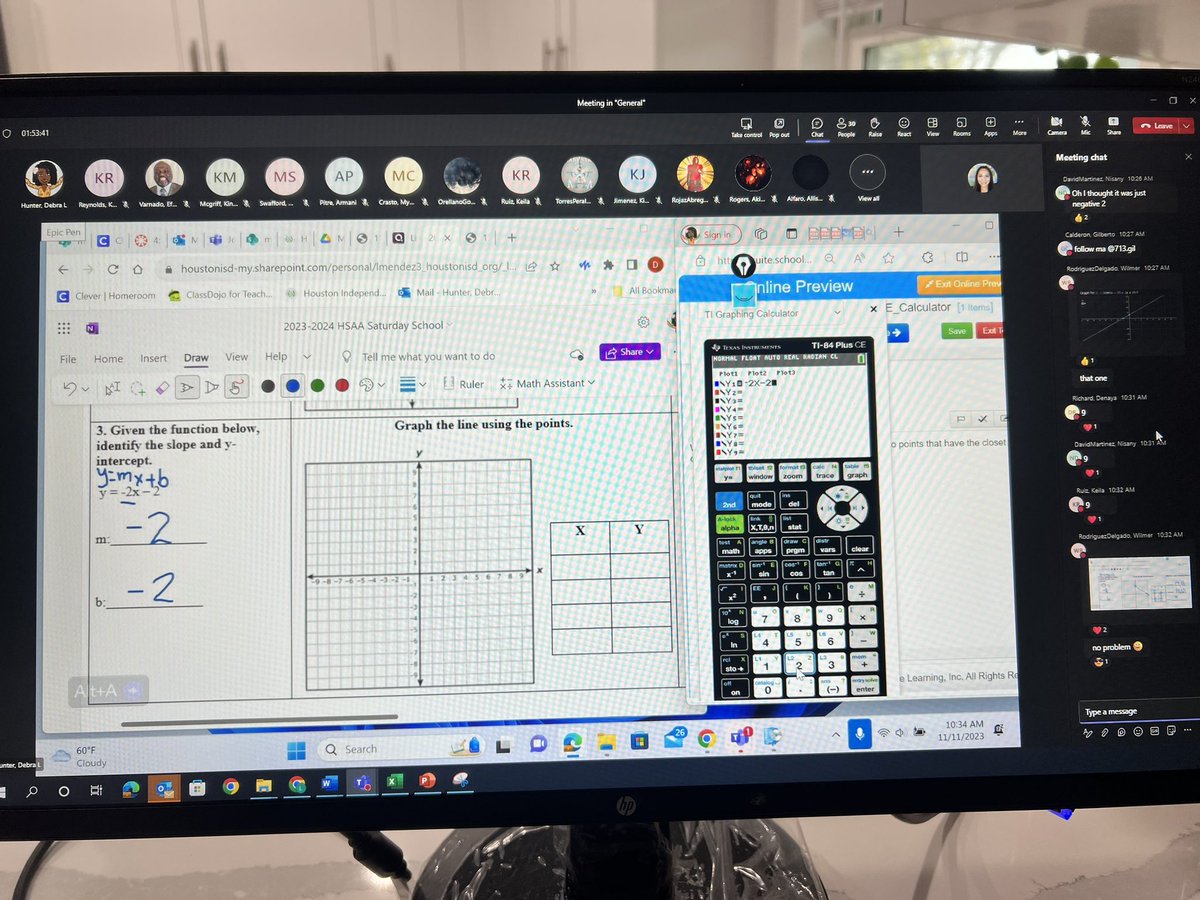 High School Ahead Academy (@hs_ahead_hisd) on Twitter photo Saturday School success! Students showed up and showed out during Ms. Hunter’s engaging Algebra lesson! <a href="/MsLyndersay/">Megan Lyndersay</a> <a href="/Leticia_Mendez3/">Leticia Mendez</a> Saturday School success! Students showed up and showed out during Ms. Hunter’s engaging Algebra lesson! <a href="/MsLyndersay/">Megan Lyndersay</a> <a href="/Leticia_Mendez3/">Leticia Mendez</a>