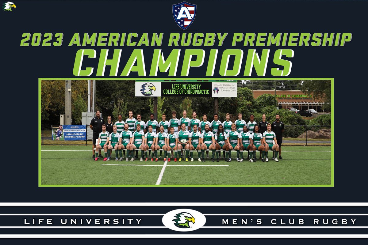 CHAMPS ‼️‼️‼️ With their 21-20 victory over Mystic River, your Life U Club Rugby team claims the 2023 @arprugby Championship!!