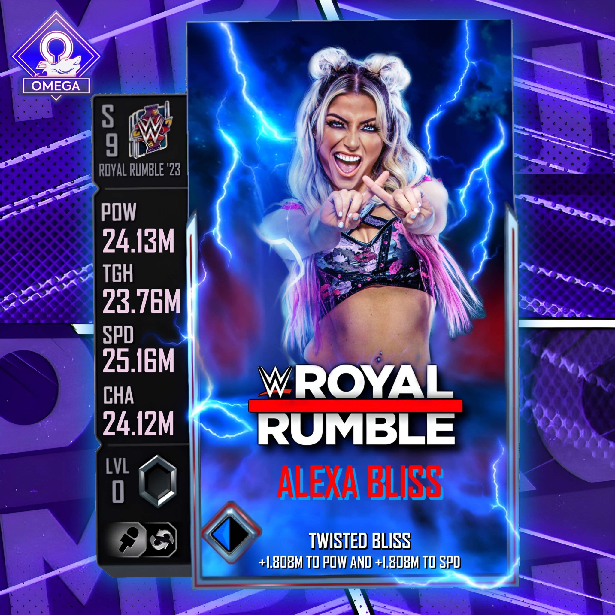 Alexa Bliss - WWE SuperCard Season 4 is out now! Check out my new