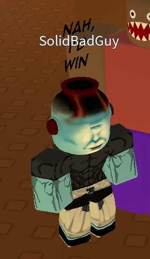 this has gotta be the funniest roblox avatar i've seen
