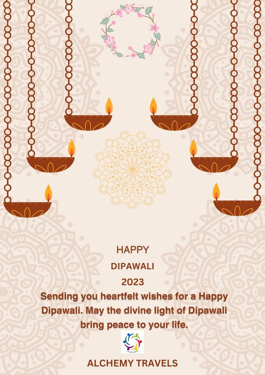 TravelsAlchemy's tweet photo. Wish you all Happy Dipawali 🙏🙏 https://t.co/o06cLe2Yzo