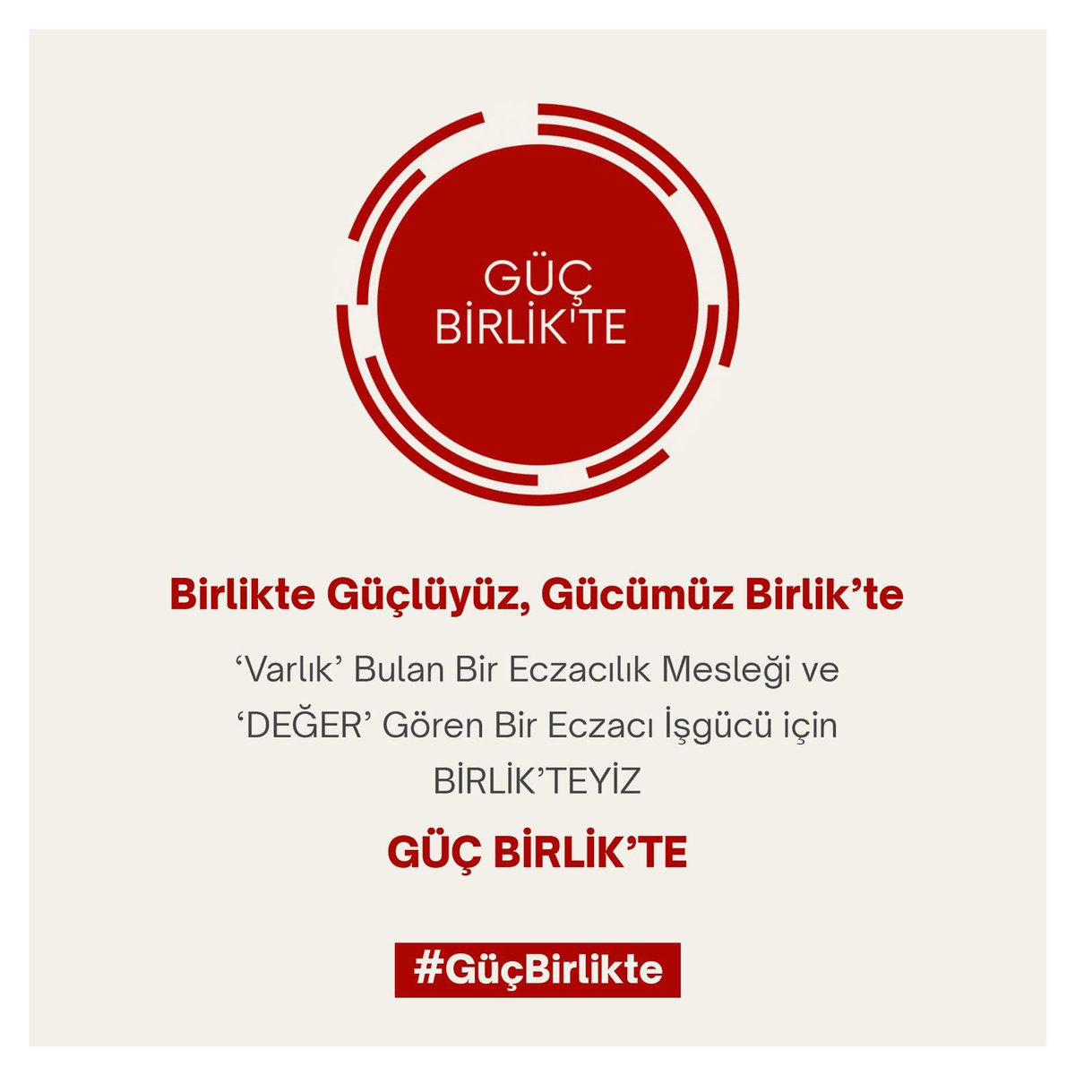 #GüçBirlikte