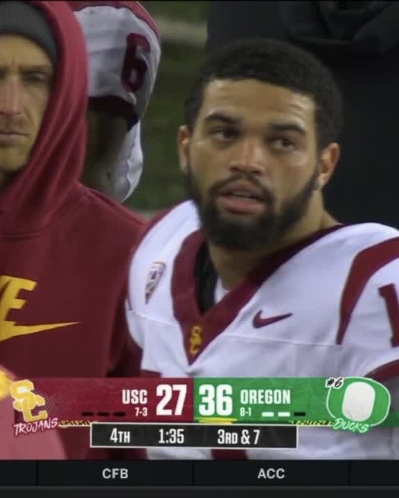 BleacherReport's tweet photo. USC has lost 4 of their last 5 😳 https://t.co/Smsbm5ypCE