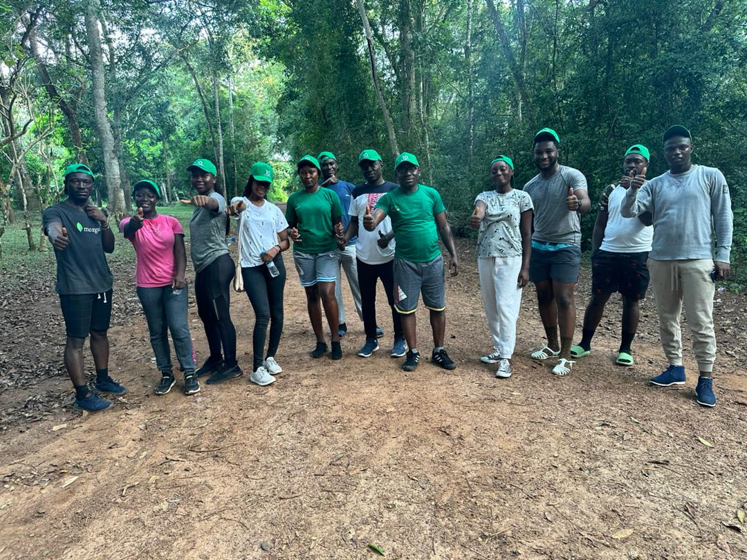 durandoboue's tweet photo. A l'occasion de ses 10 ans d'existence, le #CDD_CI a organisé la 7e édition de la Journée Universitaire pour le Développement Durable (#JUDD7) dans la réserve naturelle de LAMTO, centre de la Côte d'Ivoire. 15 jeunes et étudiants y ont pris part. Formation, sport et découverte. https://t.co/YIRve855bG