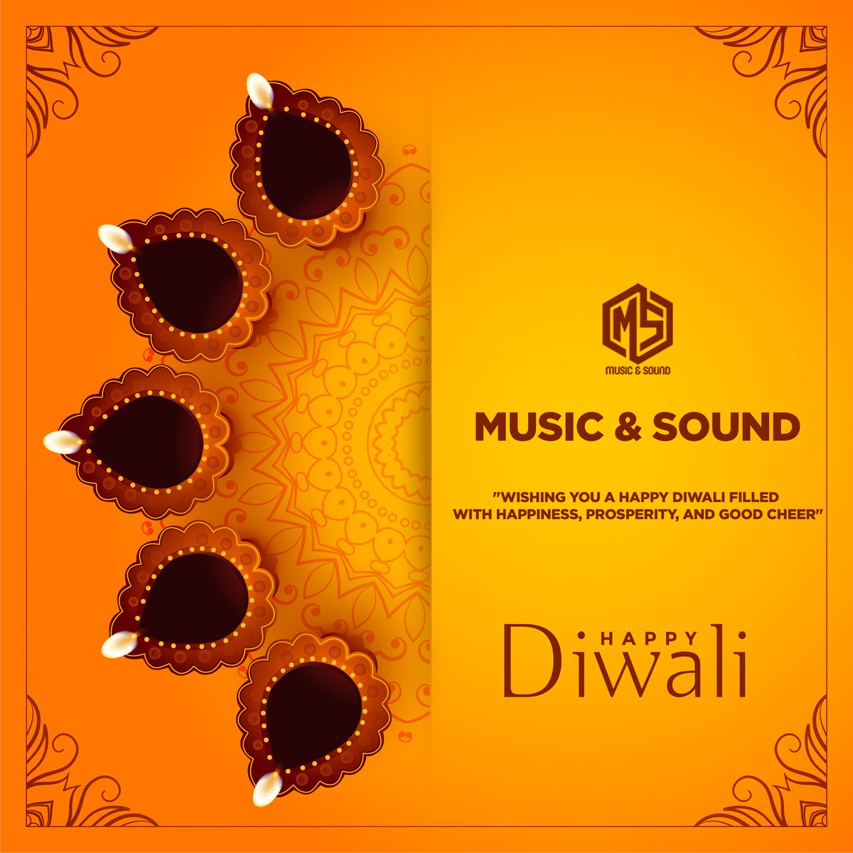 Music & Sound Wishing you all a very Happy Diwali 🪔 . . . . . . #diwali #musicandsound #diwalifestival