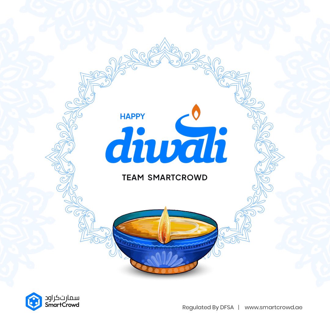 Wishing you and your loved ones a very Happy Diwali filled with warmth, joy, peace, and prosperity! 🪔✨

#diwali #diwali2023 #smartcrowd #dubai