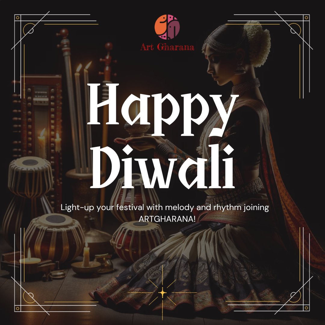 Join 𝐀𝐫𝐭 𝐆𝐡𝐚𝐫𝐚𝐧𝐚 - 𝐎𝐧𝐥𝐢𝐧𝐞 𝐇𝐨𝐛𝐛𝐲 𝐂𝐥𝐚𝐬𝐬𝐞𝐬 in dance, music, instruments, art, and craft🎨🎶 and make your Diwali special 🎇🪔 Visit :- artgharana.com #diwali #diwalicelebrations #HappyDiwali #HappyDiwali2023 #DiwaliWishes #diwalivibes #Diwali