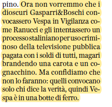 Marco Travaglio sul Fatto.
#12novembre