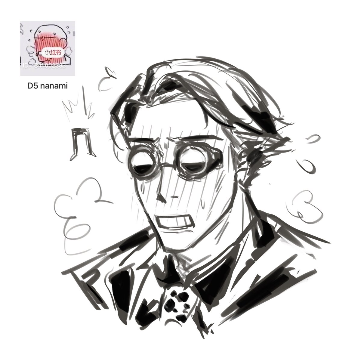 I asked insta ppl what face expression and jjk char to draw<3
#toji #gojo #choso #nanami