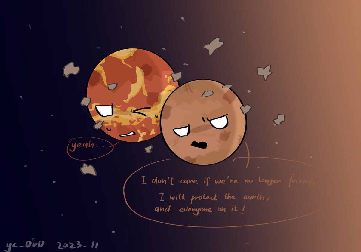 Yc0v0's tweet photo. I am really touched! This is the most touching sentence in the whole episode!（Yes, I reposted)🥲#solarballs https://t.co/KdwfZDiwvX