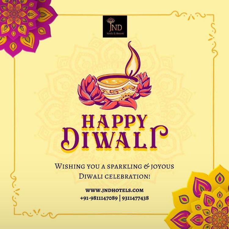 Jndhotels's tweet photo. @rahulroushan May the festival of lights bring endless joy and prosperity to your life. Wishing you and your family a very happy Diwali!🪔✨ https://t.co/fby9lpgETC