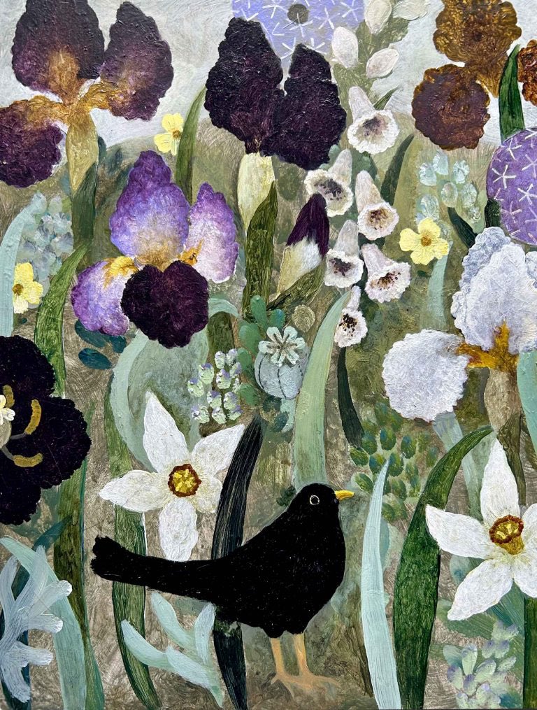 White Iris & Blackbird #SarahBowman