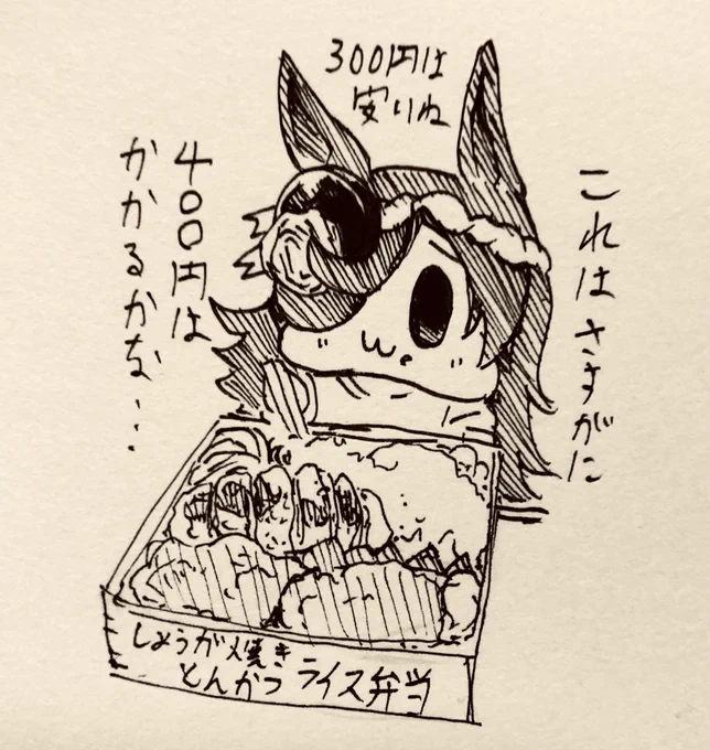 大きい弁当…イイコ…イイコ