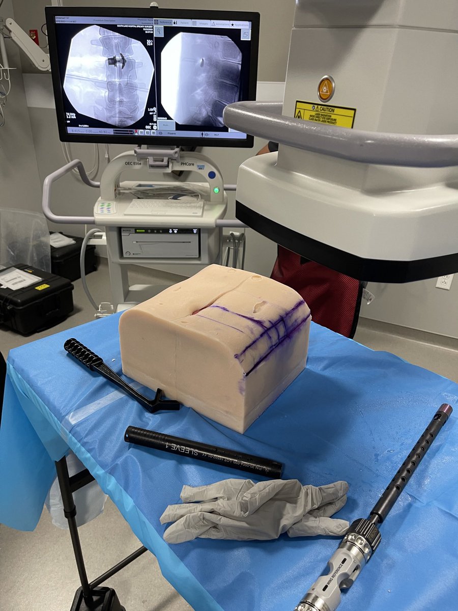 DrDanielLopezEM's tweet photo. Learning some @SpinalSimpLLC at @FSIPP cadaver training today. Very productive and educational course, especially for Fellows. https://t.co/iUlLEuHkXQ