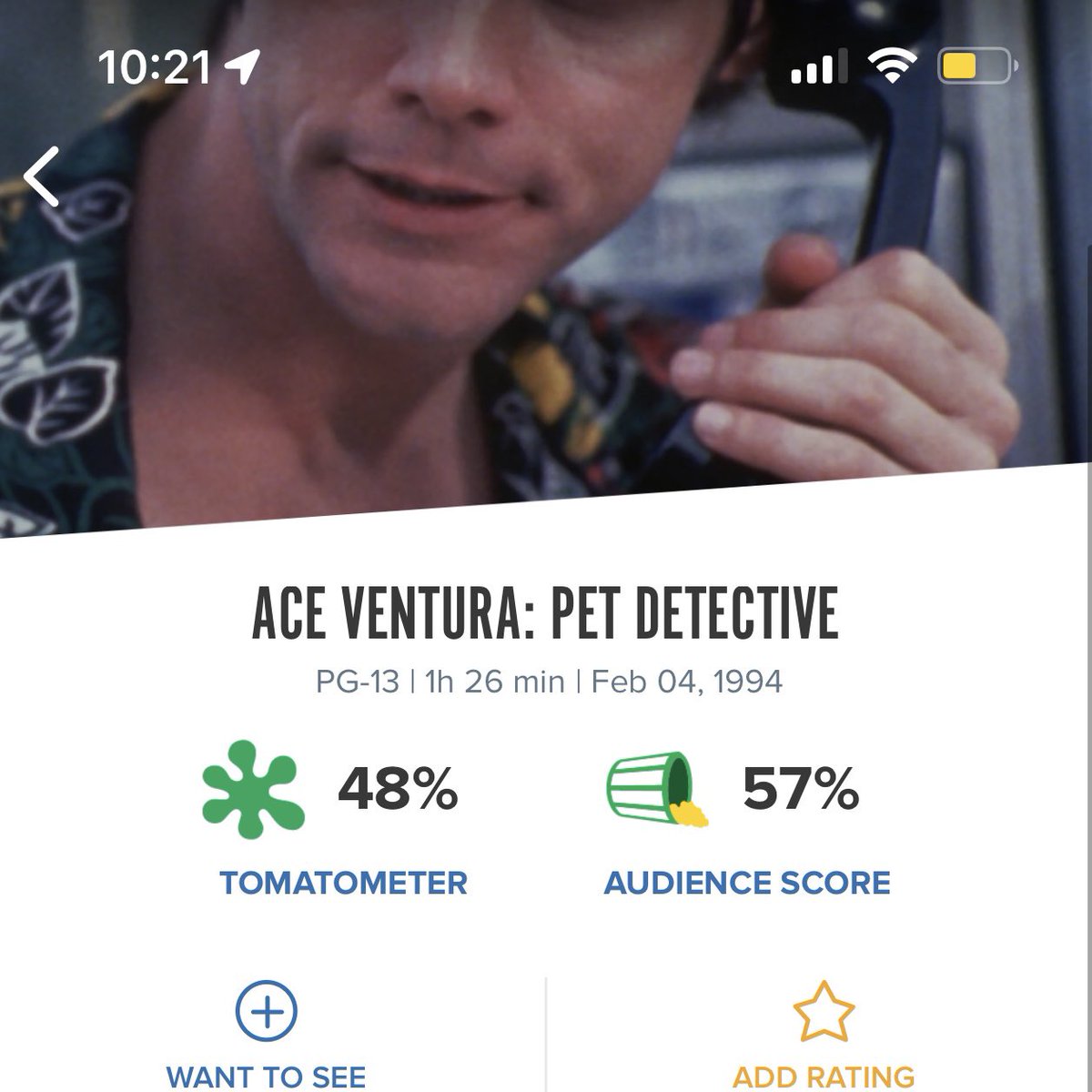 Ace Ventura: Pet Detective - Rotten Tomatoes