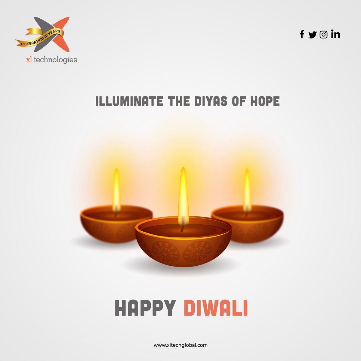 xltechgbl's tweet photo. Diwali, indeed, is the celebration of light's triumph over darkness. XL Technologies wishes you a Diwali that spreads a bright light of hope over the hopeless darkness.

Illuminate Your Surroundings with Good Hopes.
.
.
.
#diwali #india #festival #happydiwali #diwaligifts https://t.co/gcfWga0ffn
