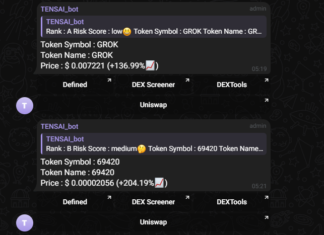 Project_TENSAI's tweet photo. Did you buy these tokens? Their price more than doubled in one day from the notification!

join in
https://t.co/Pr6bpU7fNr

#TENSAI #AITradeBOT https://t.co/1EM2XfFb0X