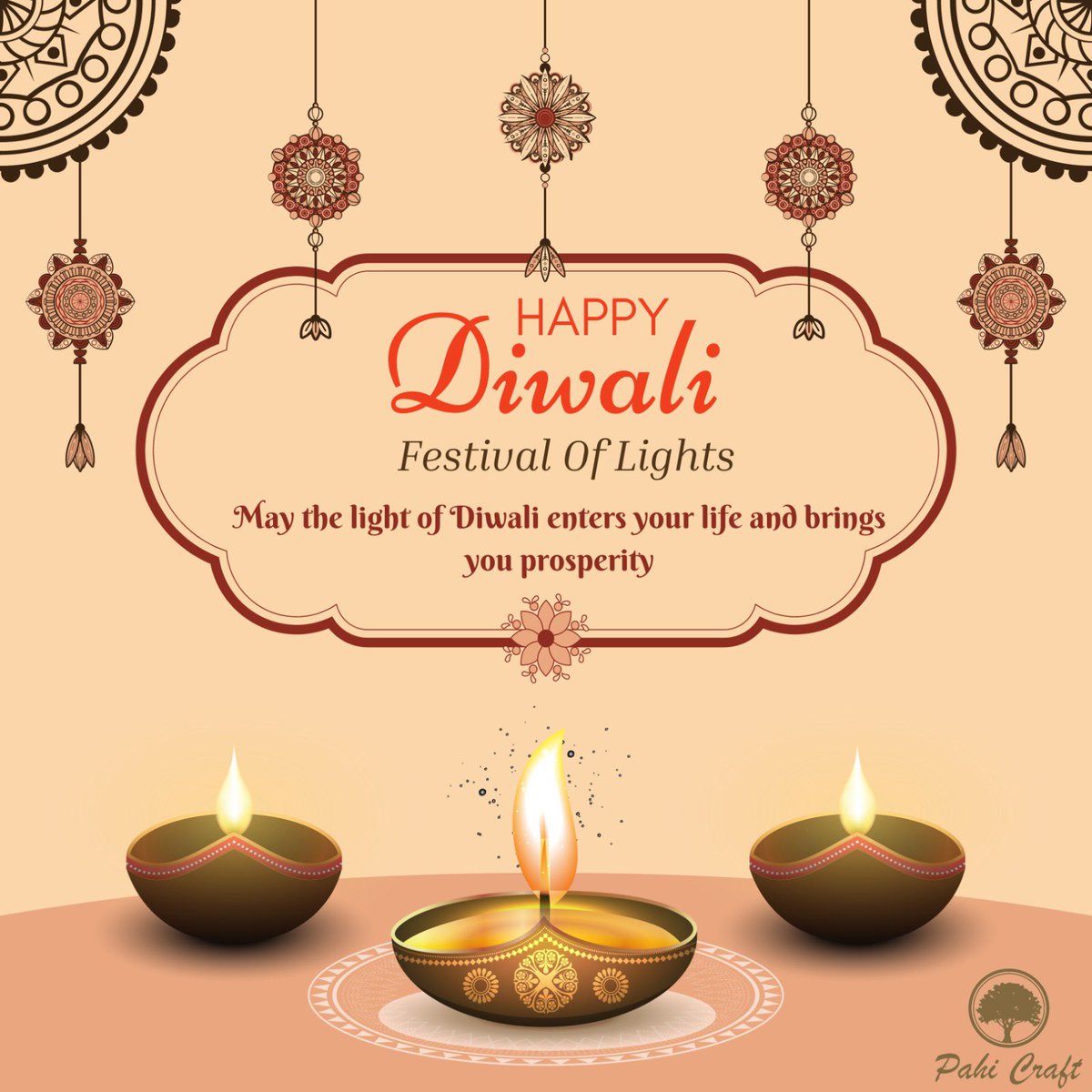 CraftPahi's tweet photo. Wishing you all a sparkling and joy-filled Diwali! May the festival of lights bring happiness, prosperity, and love to your life. 🪔✨

#Diwal2023 #FestivalOfLights  #HappyDiwali #FestivalOfLights #JoyfulMoments #ProsperityAndHappiness #pahicraft https://t.co/8E8XzbjvjQ