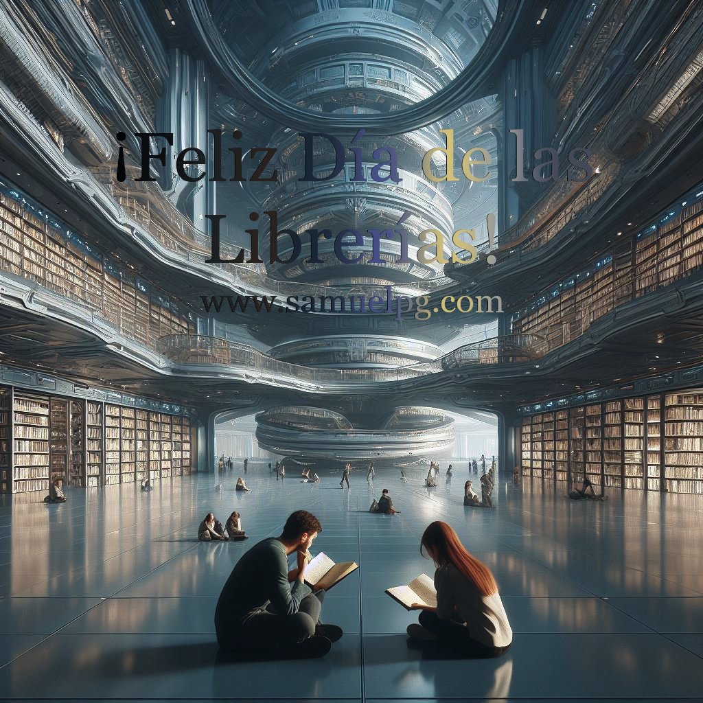 SamuPG_escritor's tweet photo. ¡Feliz Día de las Librerías!
https://t.co/VPVXmXWryr
#samuelpg #libros #librerías #DíadelasLibrerías https://t.co/FdY3nKduLn