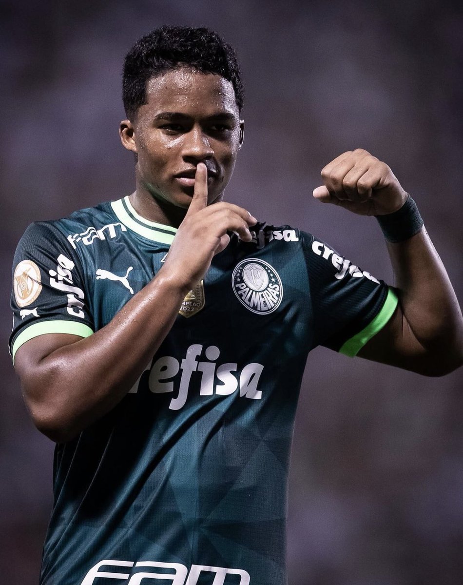 🇧🇷 Endrick has scored for Palmeiras once again tonight…

🟢 Four goals in four total games in November.

⚡️ 12 total goals scored in 2023 so far.

🇧🇷 Youngest player to be called up by Brazilian national team since Ronaldo Nazario Fenómeno.

⚪️ Joining Real Madrid in July.