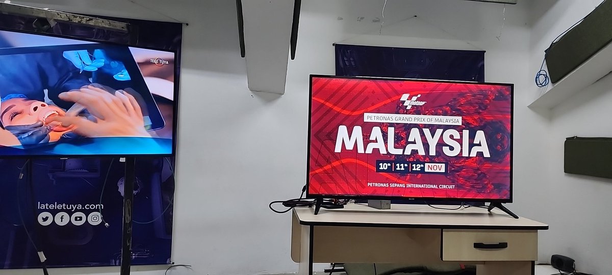 Estamos listos vamos al aire por <a href="/LaTeleTuya/">Tele Tuya</a> Gran Premio de malasia