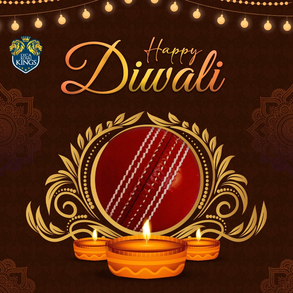 Wishing our Lyca Kovai Kings 🦁👑 fam a Happy Diwali 🪔 May this victory celebration of good over the evil 💥 give you maximum 6⃣ of joy, good health & happiness! 🤗✨ #LycaKovaiKings #LKK #KonguNaatuKingu #HappyDeepavali #Diwali2023