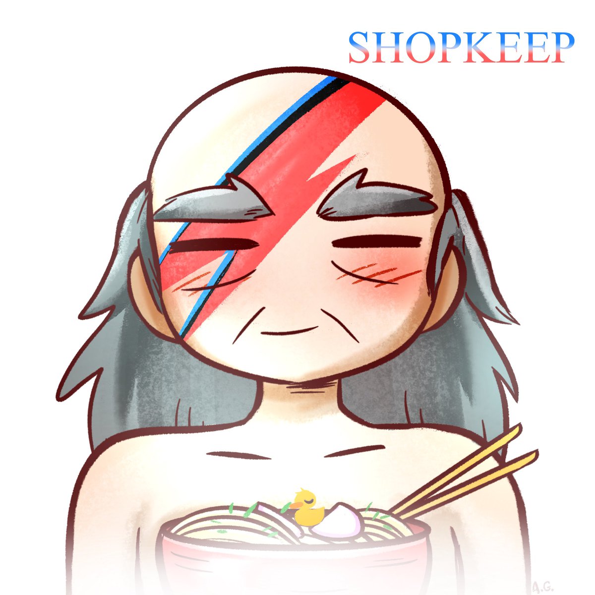 AG_Nonsuch's tweet image. He was always the one. #RWBY #Shopkeep