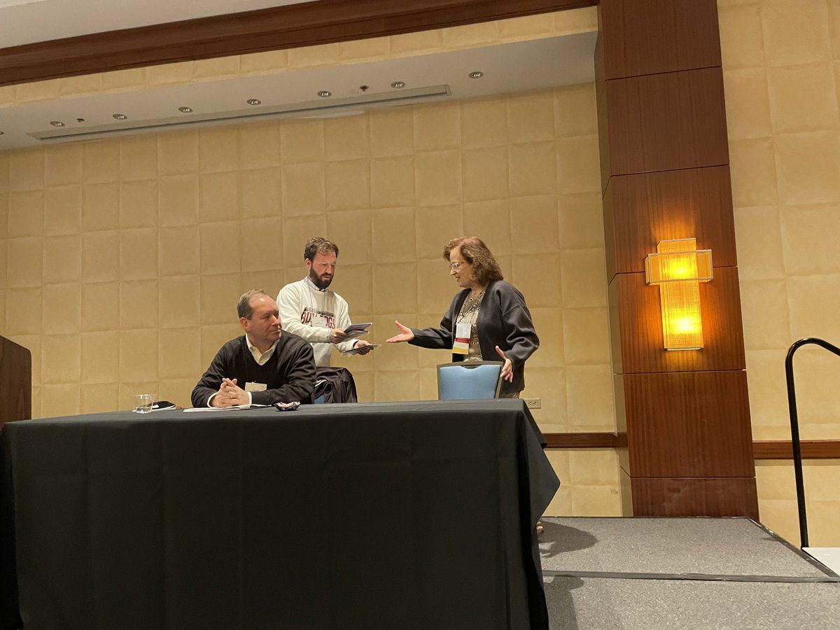 Receiving the Amos award at SAMLA!!