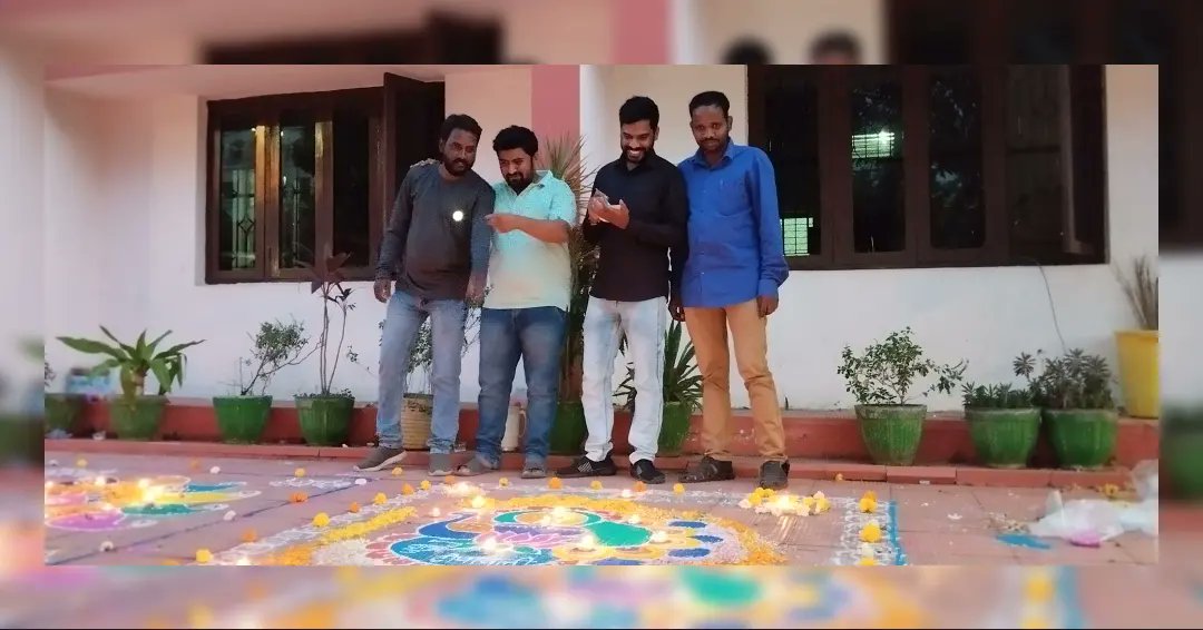NucleonixSystem's tweet photo. Spreading Diwali joy at Nucleonix Systems Pvt Ltd! Vibrant Rangoli Competition showcased creativity and eco-friendly spirit. Our teams lit up the workplace with dazzling hues and sustainable celebrations. 🌿✨🥳 
.
#DiwaliCelebrations #EcoFriendlyJoy #nucleonix 
@dharma_sev68402 https://t.co/wAxtF5yPMu