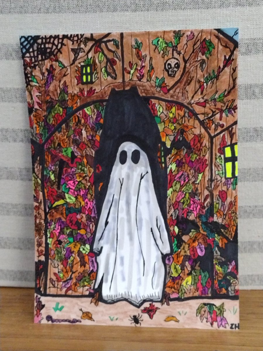 HeringThor's tweet photo. https://t.co/qMsA82qGLX
#halloween #horror #ghost #art #drawing #FallLeaves #fall #pumpkinslice https://t.co/8GWe22lJ71