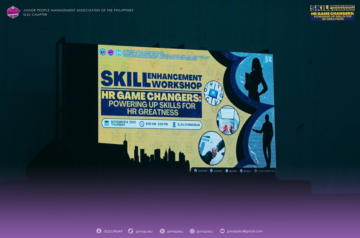 jpmapslsu's tweet photo. Another successful event was accomplished!
The JPMAP-SLSU concluded a Skill Enhancement Workshop that was brimming with fun, insights, practical advice, and strategies to succeed as we transition to new heights.
#WeLeadTheWay
#HRGameChangers https://t.co/Bn0qWX006v