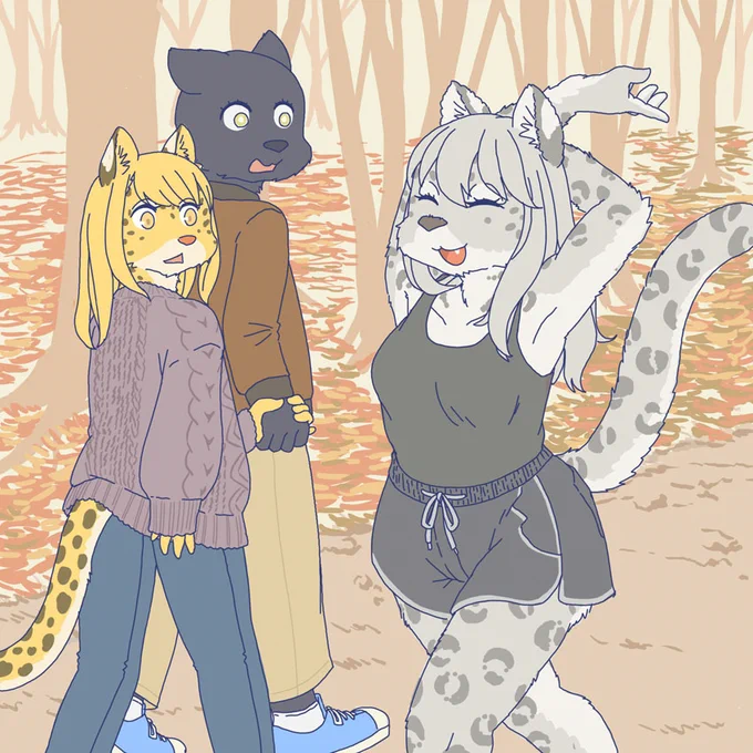 世間との温度差があるユキヒョウ