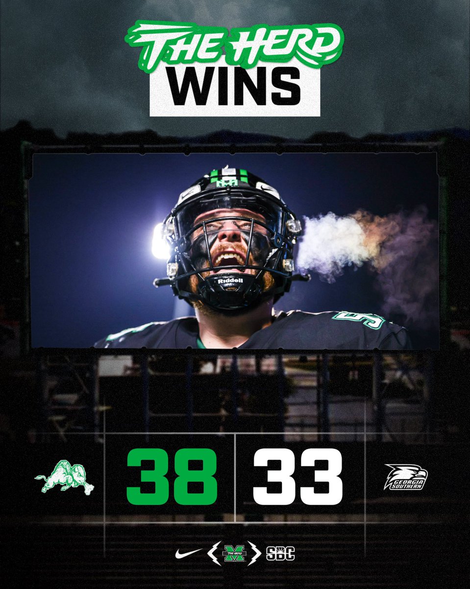 Responded. Dub!

For the 7️⃣5️⃣!

#WeAreMarshall