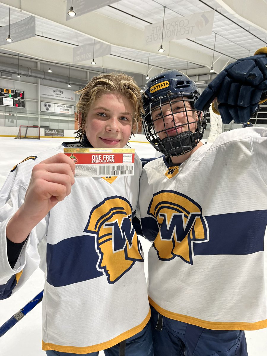 Blue Ox 2023 
BAA

Wayzata > Warroad (4-2)

#LotzzaMotzza Player of the Game 

Wayzata’s Jackson Hendricks (2G,2A) 

#BlueOx23