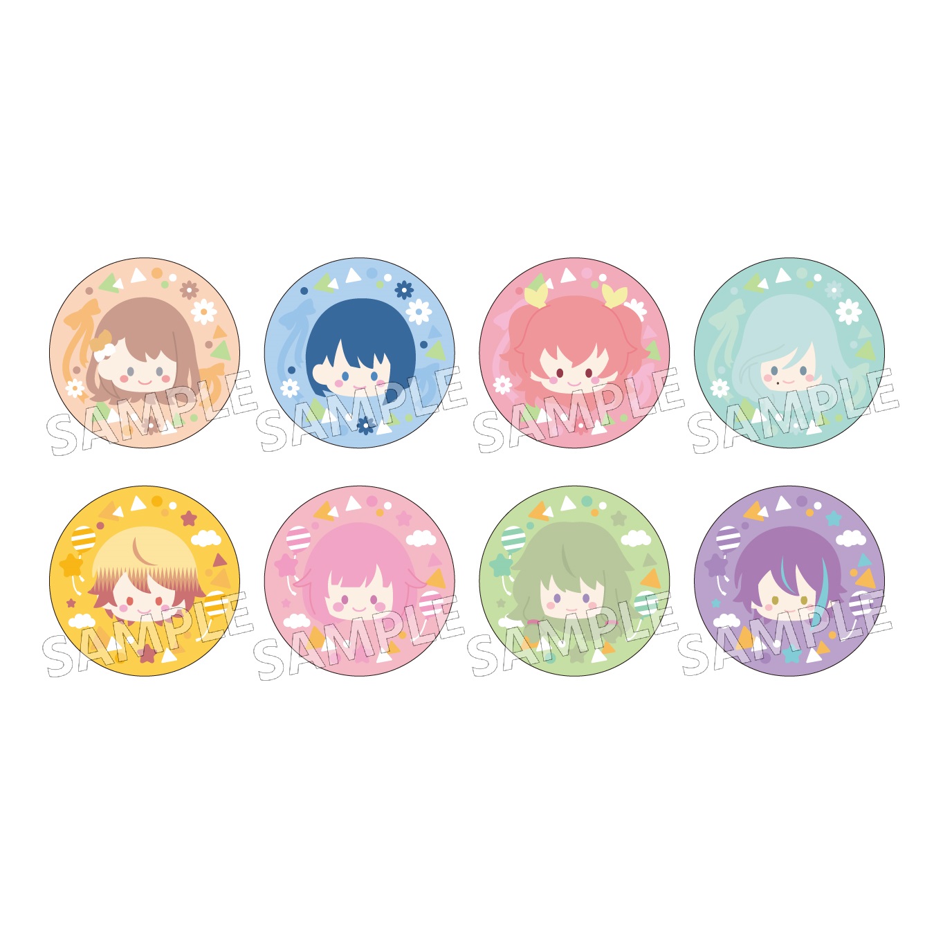 初音ミク　アニメイトカフェ　2024 缶バッジ　マジミラ　プロセカ　43個 初音ミク アニメイトカフェ 2024 缶バッジ マジミラ プロセカ 43