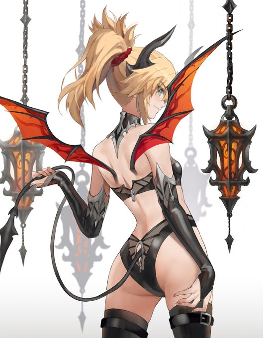 デビル・モードレッド
(ハロウィンイラストが超遅かった😅) 