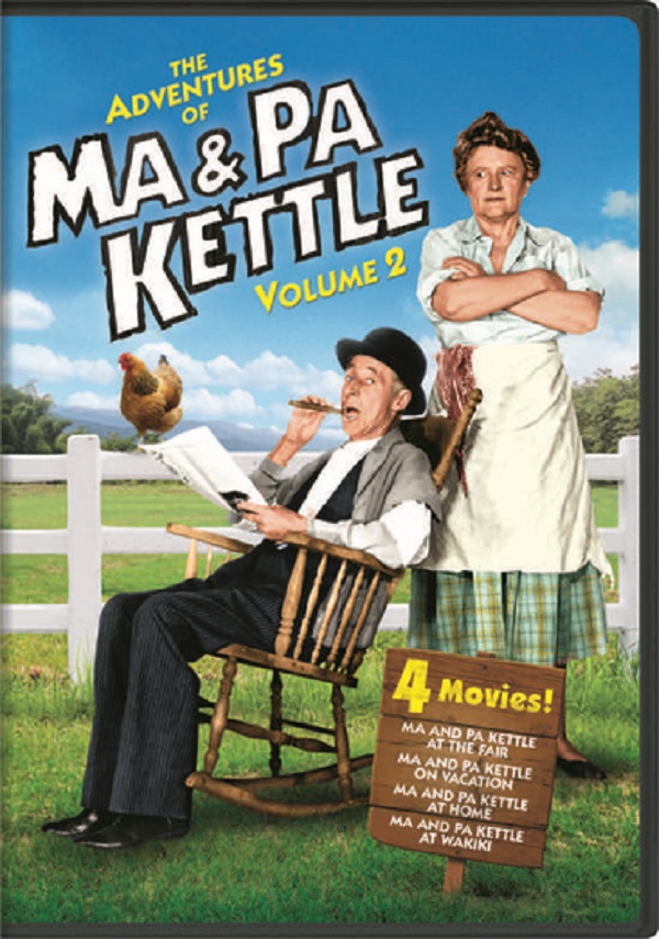 The Adventures of Ma & Pa Kettle: Volume Two (At the Fair / On Vacation / At Home / At Waikiki) DVD Set – Available Here: amazon.com/dp/B004GHP9M2?… - #classictv #comedytv #tvshows