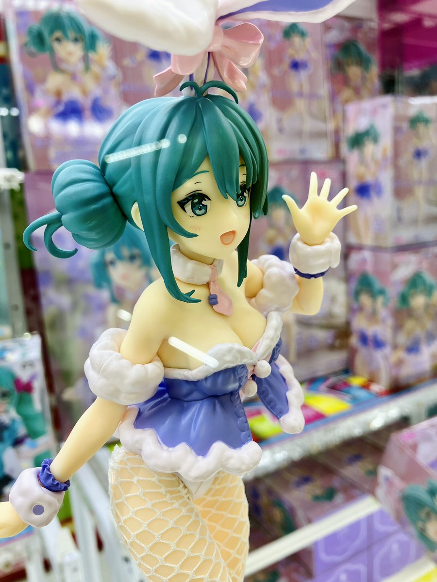 【新景品のご案内】
“BiCute Bunnies Figure-白うさぎ ラベンダーver.-”

こちら本日入荷致しました‼️
気になる方はぜひお立ち寄りください💫

#初音ミク #タイステ