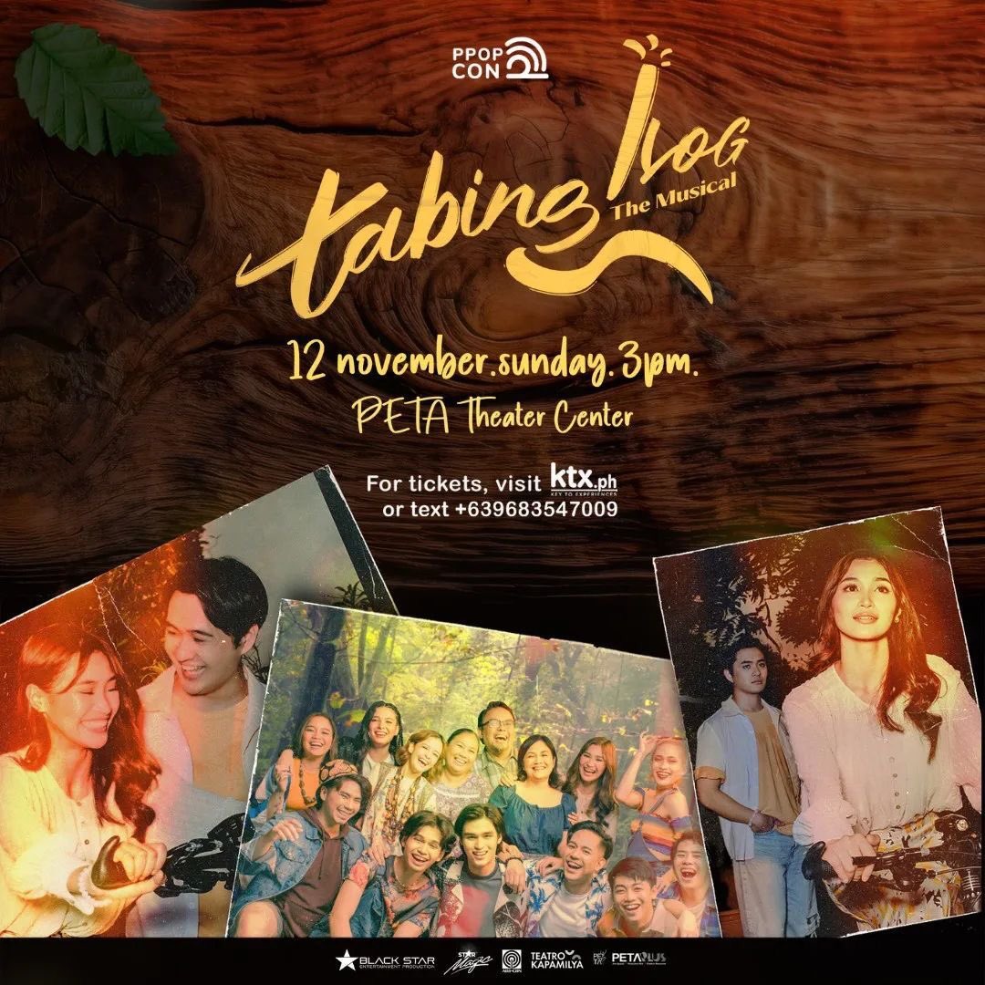 We’re going to see Tabing Ilog The Music today! If you are free and not busy, you might want to consider joining us! 🥰🥰

Buy your tickets at ktx.ph

<a href="/PPOPCONVENTION/">PPOPCON</a> #TabingIlogTheMusical #TabingIlog