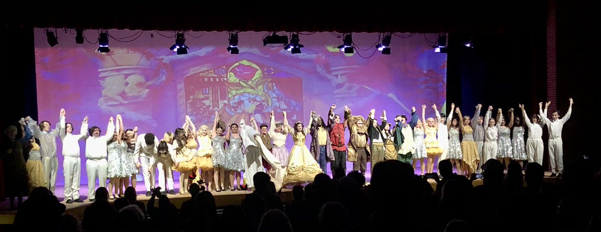 Standing Ovation for Beauty and the Beast tonight  🙌 <a href="/BHSElks/">Burleson High School</a> !!! 🎭 🎶<a href="/BISD_FineArts/">BISD Fine Arts</a> <a href="/TheatreElk/">Elk Theatre</a>   BHS Choir
