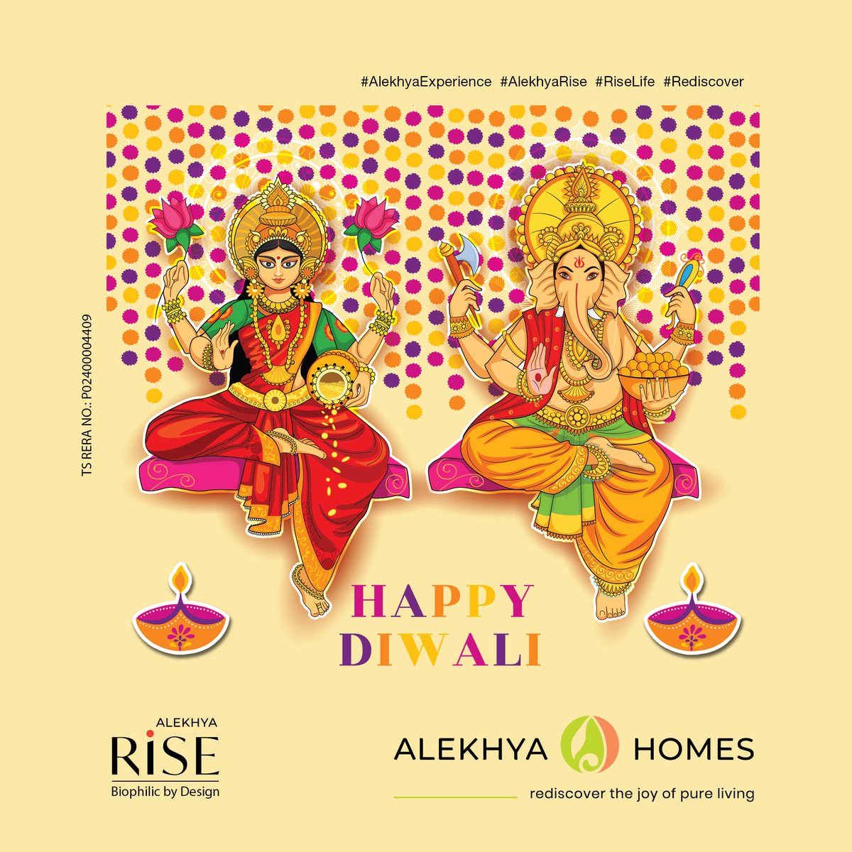 Love, light, prosperity and joy... Happy Diwali to all!
#AlekhyaHomes #AlekhyaRise #biophilicbydesign #biophilichomes #expressionofculture #sustainablefuture #CollectiveCommunity