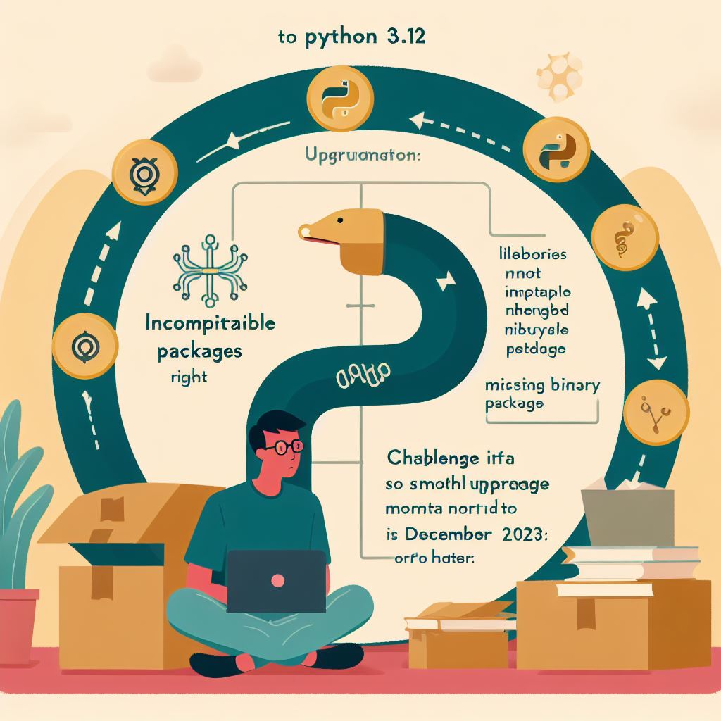 namsonvo2's tweet image. #PythonNews:Upgrading to Python 3.12 might not be ideal immediately after its release due to potential compatibility issues with libraries and missing binary packages.
For a seamless upgrade, consider the following:
1. **Incompatible Packages:** Libraries may not fully support…