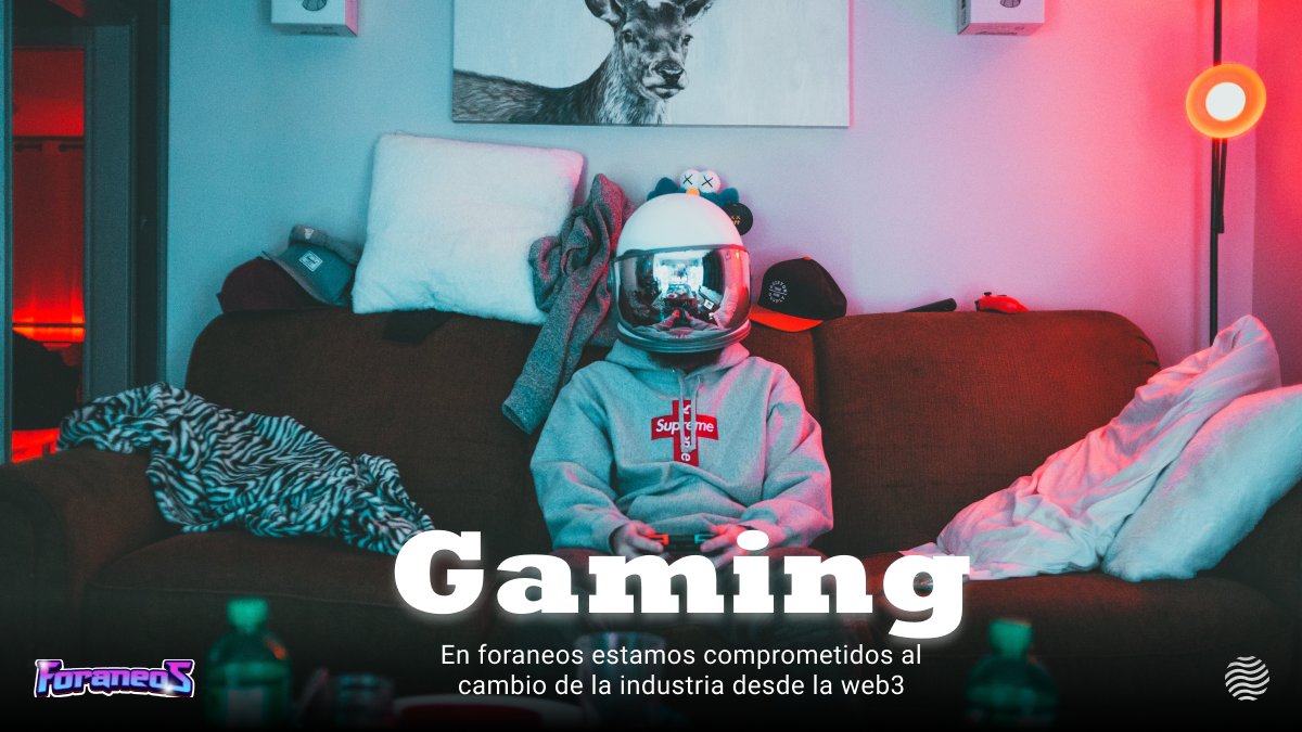 🚀 Adéntrate en el futuro del gaming con Foraneos en Web3. 💡 Descubre cómo estamos redefiniendo la experiencia de juego y liderando la revolución en la industria. 

💫 Únete a la evolución. 

#ForaneosGaming #Web3Revolution #InnovaciónGaming