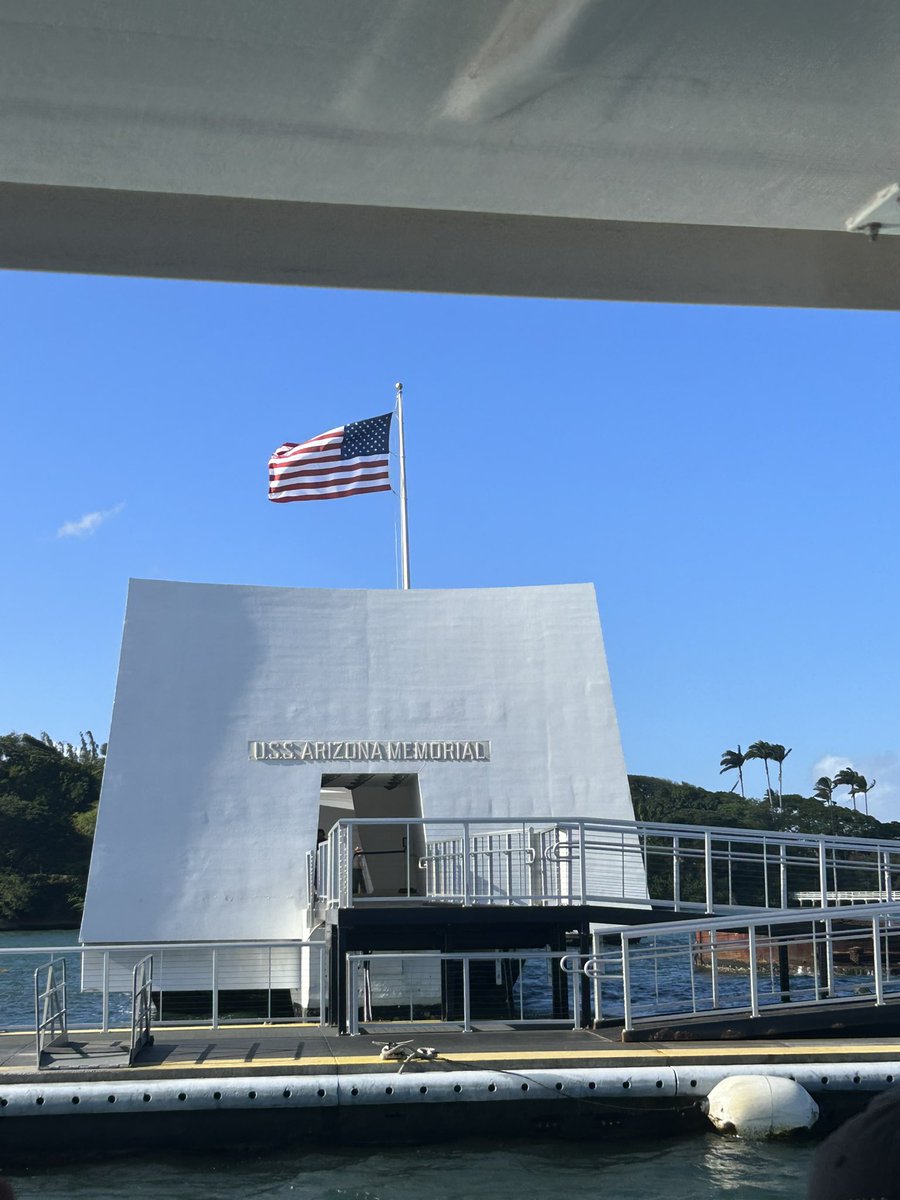 Took a moment before leaving Hawaii to stop by the USS Arizona Memorial to remember our nation’s fallen.  It’s my second time there and the emotions were still high.  Thank you to all who have served and continue serving!