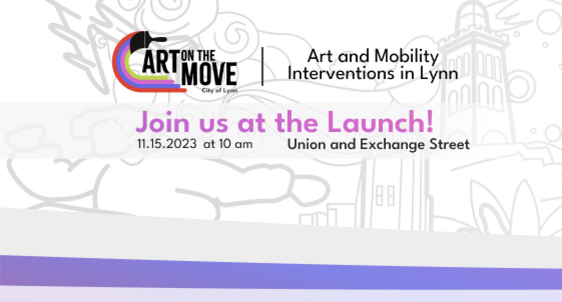 #ArtontheMove is reimagining bus shelters in <a href="/TheCityofLynn/">City of Lynn</a> to be both engaging, beautiful spaces &amp; multimodal transit connections 🚍🚴‍♀️

Join us THIS Wednesday -- November 15 -- at 10am as we celebrate the official launch of the exhibit + mobility hubs 👇👇